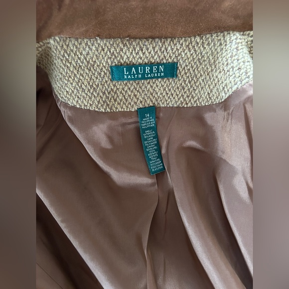 LRL Ralph Lauren Vintage Women’s Equestrian Blazer with Suede Trim - Picture 9 of 10